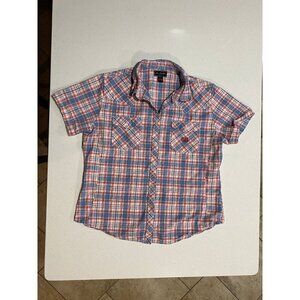 Girls Bits & Bridles Button-Up Shirt Size XL